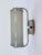1940s Bauhaus Chrome and Milk Glass Wall Lamp, Former Czechoslovakia, 1940s For Sale - Image 5 of 9