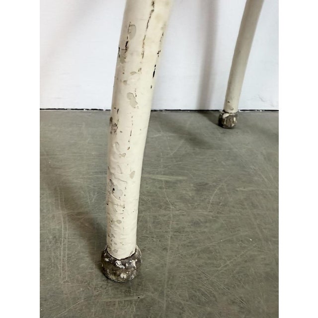Vintage Industrial Iron Stool, 1960s For Sale - Image 13 of 16