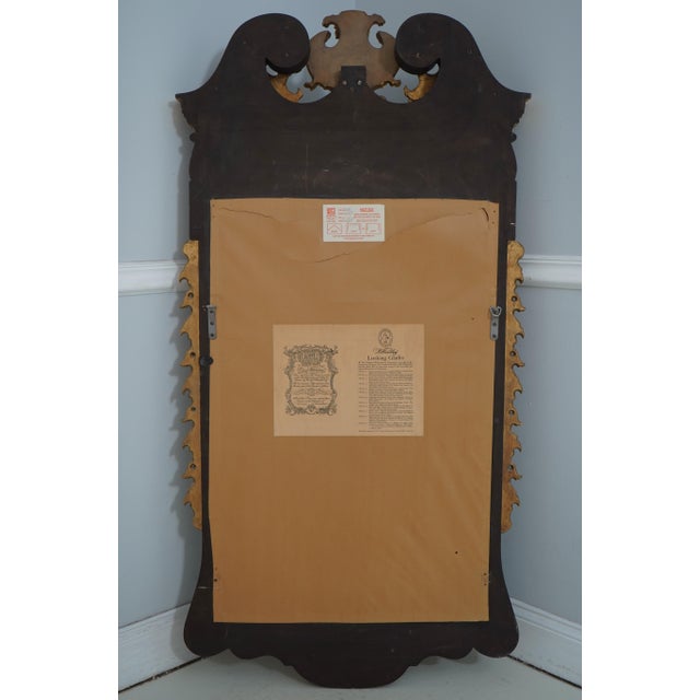 Friedman Brothers Colonial Williamsburg George II Walnut Mirror For Sale - Image 11 of 14