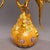 Late 20th Century Gilt Bronze Cloisonné Enamel Parrot Incense Burner on Gourd Base For Sale - Image 10 of 10