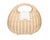 Isi Cut Out Handle Clutch in Natural / White For Sale In New York - Image 6 of 7