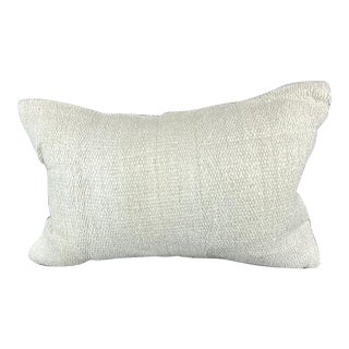 16 x 24 Hemp Pillow Turkish Cushion Natural White Pillow Cushion Cover For Sale