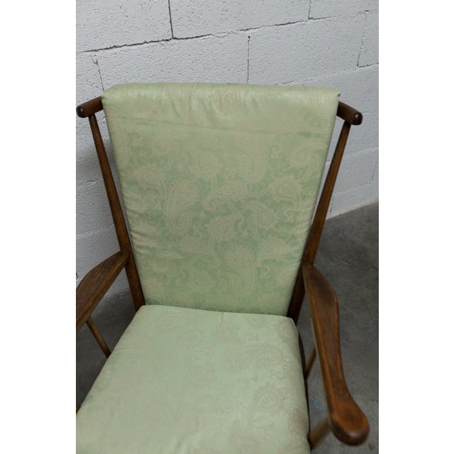 Aqua Armchair from Baumann, 1970s For Sale - Image 8 of 18