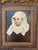 Vintage Framed Portrait Painting of a Woman For Sale - Image 10 of 13