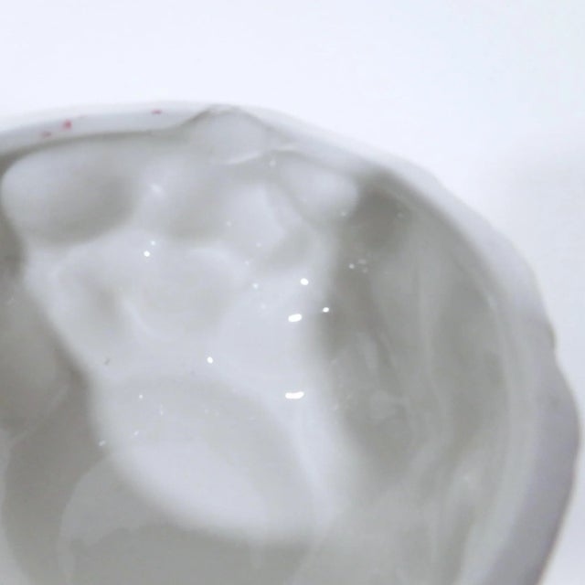 Pink Italian Porcelain Hydrangea Box For Sale - Image 8 of 9