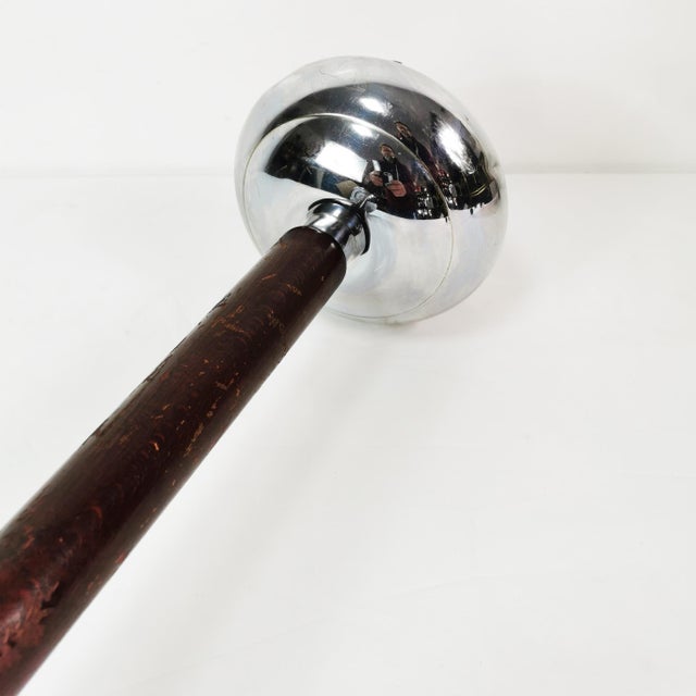 Silver Art Deco Floor Ashtray, Belgium, 1930s For Sale - Image 8 of 15