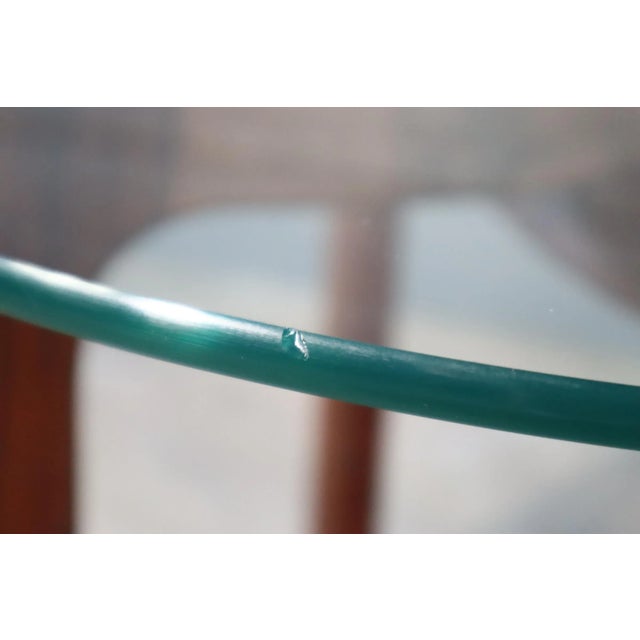 Brown Mid Century Adrian Pearsall Pair Ribbon Dog Bone Side Tables for Craft Associates Walnut Vintage Modern Atomic End Retro For Sale - Image 8 of 11