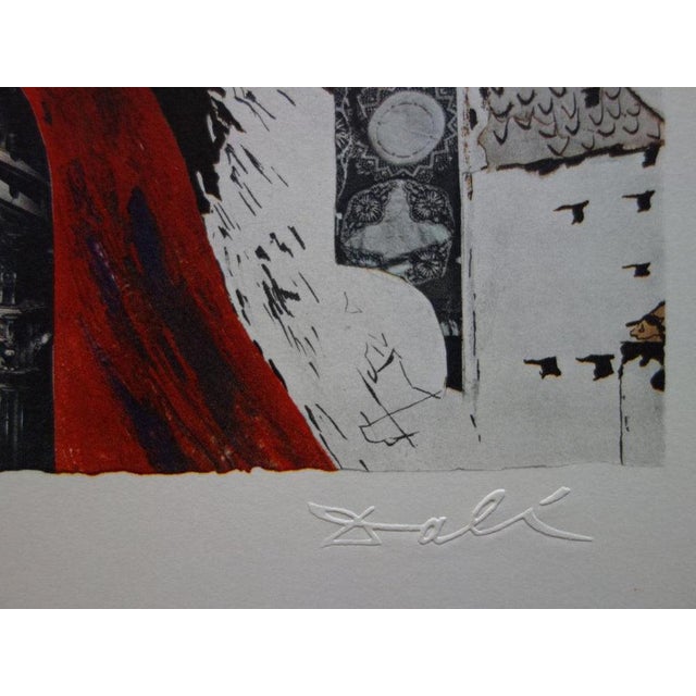 Salvador Dali, Alsace (SNCF, Suite Papillon), Lithograph For Sale - Image 6 of 7