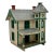 Nice Antique American Hand Made & Painted Wood Folk Art Victorian Style Birdhouse - 18 Inches Tall - Circa Early 1900s For Sale
