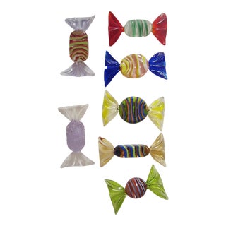 Murano Glass Candies, S/7 For Sale