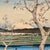 Framed 70 Year Old Reproduction Woodblock Print of "The Outskirts of Koshigaya in Musashi Province For Sale In Sacramento - Image 6 of 12