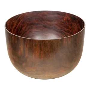 Mid Century Figured Walnut Bowl