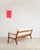 Wood Senator Series 3-Seater Sofa in Teak with Bouclé Upholstery by Ole Wanscher for France & Daverkosen, Denmark, 1950s For Sale - Image 7 of 18