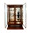 Art Deco Showcase Glazed on Three Sides For Sale - Image 9 of 11