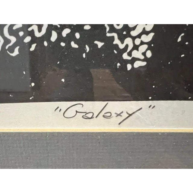 1980s Large Post Modern Nude Signed Lithograph For Sale - Image 12 of 13