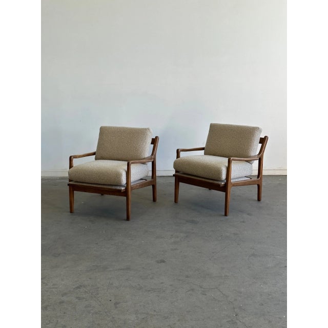 Sculptural Loungers - Solid Oak For Sale - Image 4 of 12