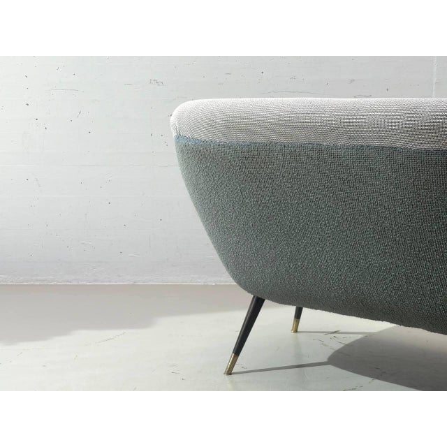 Mid-Century Two-Seater Sofa, 1950s For Sale - Image 10 of 14