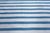 Blue Doris Leslie Blau Vintage Indian Dhurrie Striped Rug For Sale - Image 8 of 11