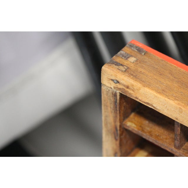 Large Printer Tray Letterpress Drawer, 1950s For Sale - Image 12 of 18