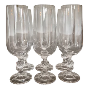 Early 21st Century Glasses in Stem- Set of 6
