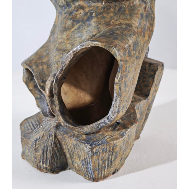 Blue and Green Ceramic Nude Male Torso Sculpture from Cio Zanetta, Italy, 1990s For Sale - Image 15 of 17