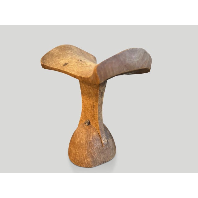 1950s Antique African Headrest For Sale - Image 5 of 5