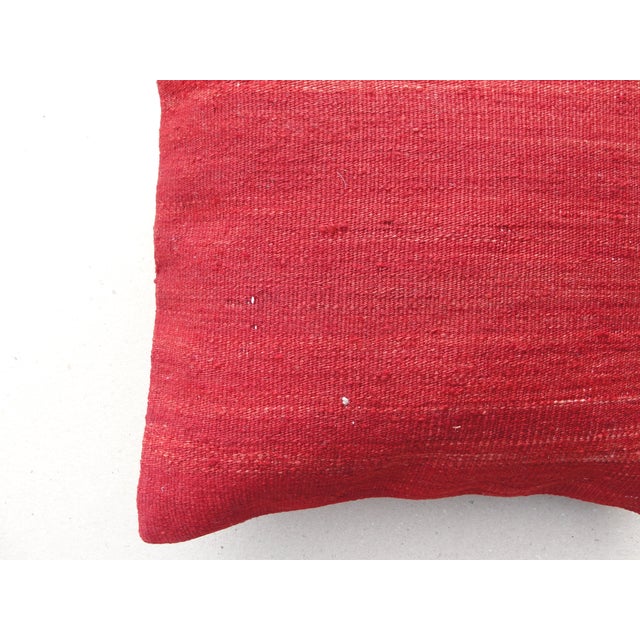 Kilim Rug Pillow cover Made from old turkish kilims Back side cotton and has closed with a solid hidden zipper size:16" x...