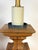Mid 20th Century Monumental Tuscan Carved Pine Column Table Lamps, Rewired - a Pair For Sale - Image 12 of 14