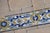 Yellow 17th Century Portuguese Floral Border Tiles Set of 10 Blue, Yellow & White Antique For Sale - Image 8 of 12