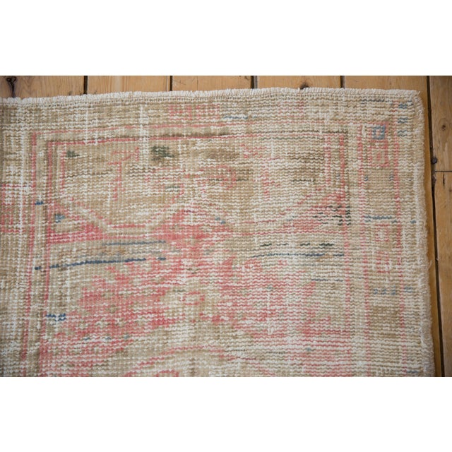 Old New House Vintage Distressed Oushak Rug - 2'5" x 4'1" For Sale - Image 4 of 9
