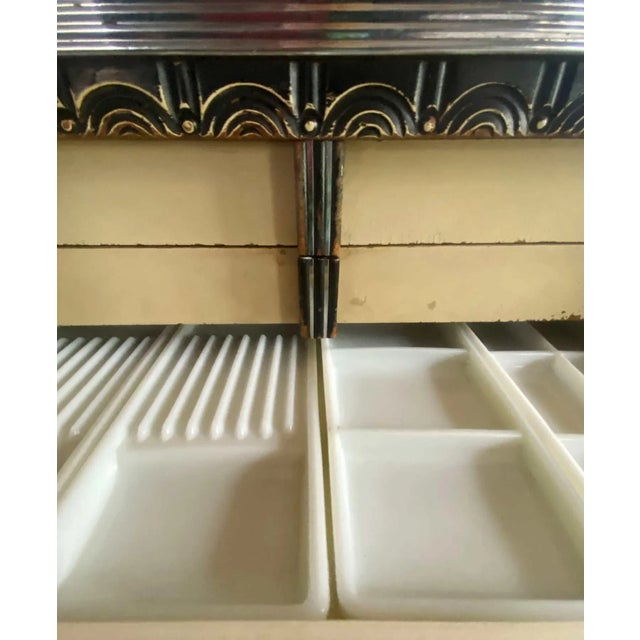 Early 20th Century Antique Early 20th Century Art Deco Dental Cabinet For Sale - Image 5 of 8