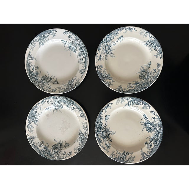 Terre De Fer Soup Plates from Louis Graves, 1890s, Set of 13 For Sale - Image 11 of 13