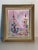 Textile Abstract Painting on Canvas by Elia Pink Malca’s For Sale - Image 7 of 7