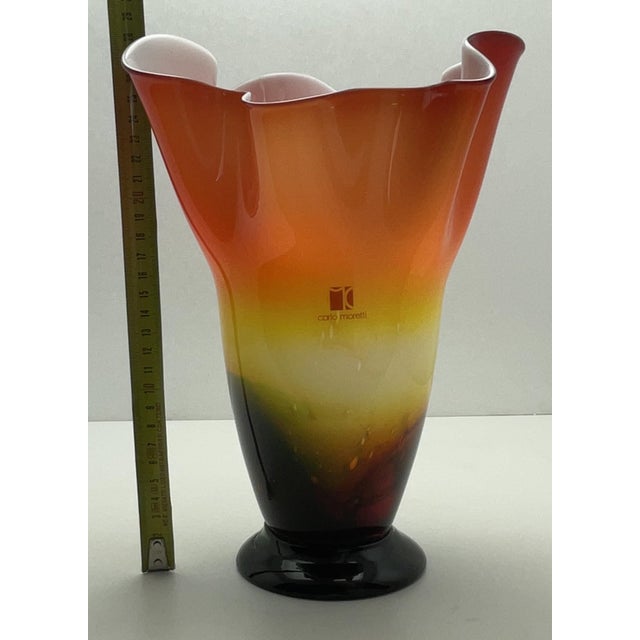 Vintage Vase by Carlo Moretti, 1990s For Sale - Image 4 of 17