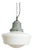 Church Opaline Glass Pendant Light from AS, 1930s For Sale