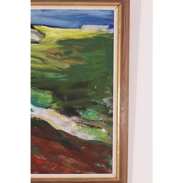 Alf Samuelsson, Lush Landscape, 1960s, Oil on Canvas, Framed For Sale - Image 9 of 18