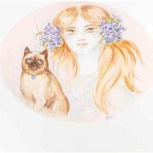 Lithograph on paper realized by Felicita Frai. Edition of 125. Hand signed and numbered in pencil. Excellent condition....