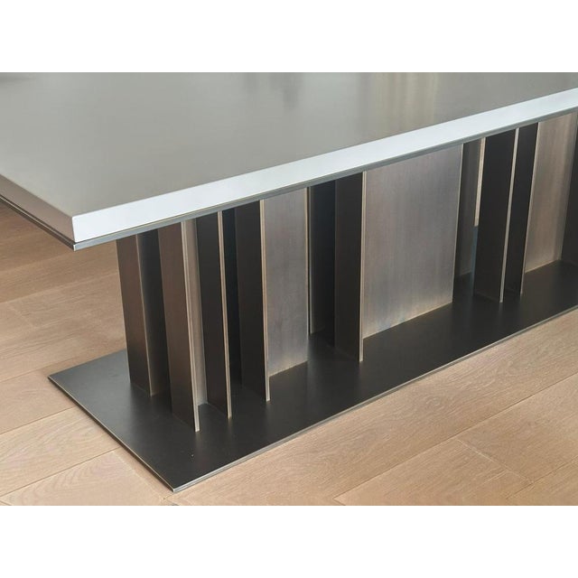 Bronze Nila Dining Table by Davide Sozzi for Promemoria, Italy, 2019 For Sale - Image 11 of 12