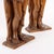 Modern Female Figures in Walnut, 1970s, Set of 2 For Sale - Image 5 of 11