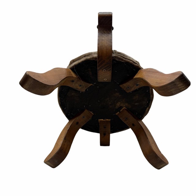 Vintage Turtle Footstool For Sale - Image 4 of 9