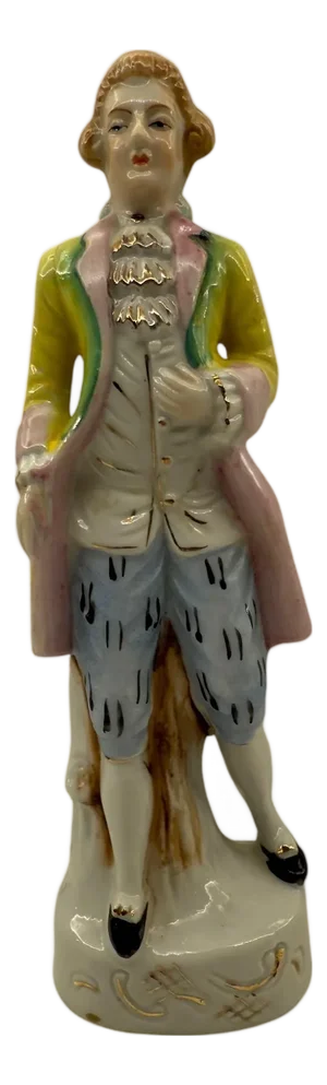 Mid 20th Century Japanese Colonial Man Figurine