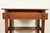 Lifetime Furniture Antique Mission Oak Arts & Crafts Desk or Library Table, Circa 1910 For Sale - Image 9 of 17