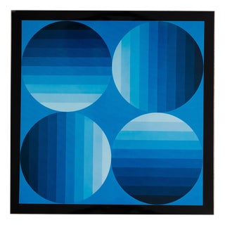 Victor Vasarely, HOLD K, Photogravure For Sale