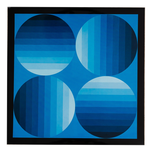 Victor Vasarely, HOLD K, Photogravure