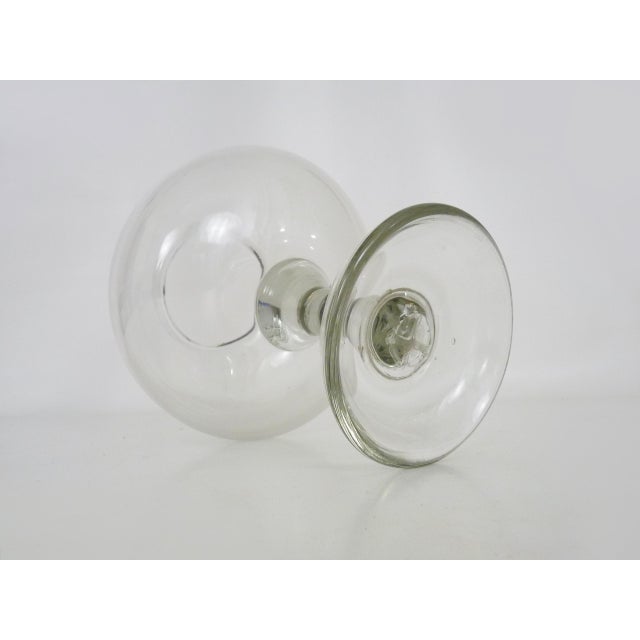 Antique Blown Glass Leech Jar, 1800s For Sale - Image 8 of 9