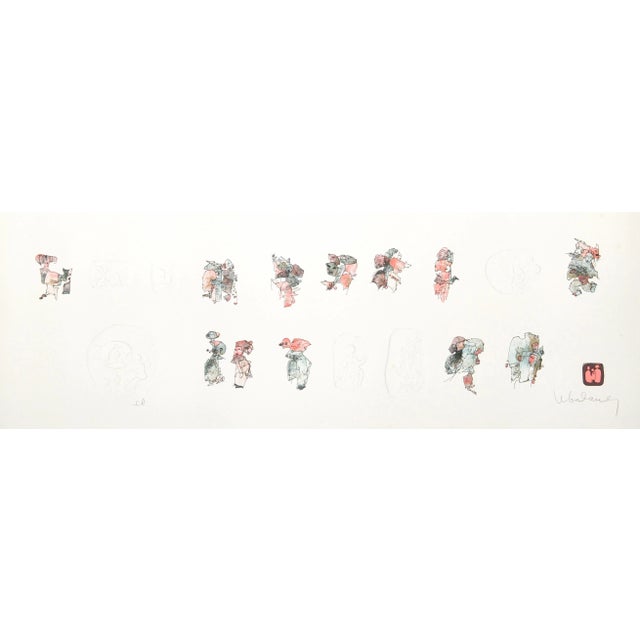 Lebadang, Figure Studies Ii, Intaglio Lithograph For Sale