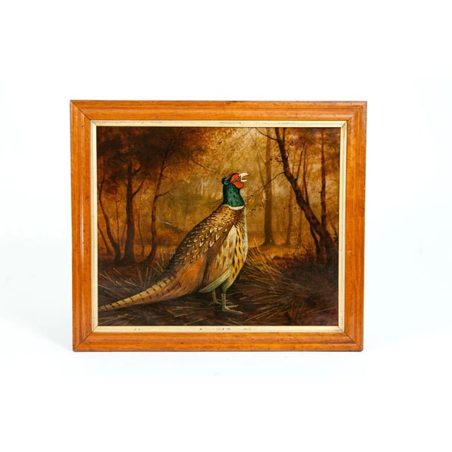 Late 19th Century Wood Frame Oil / Canvas Painting For Sale In New York - Image 6 of 9