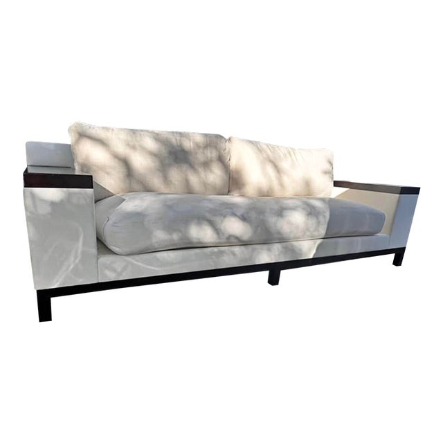 Christian Liaigre for Holly Hunt “Beluga” Sofa — Iconic 2004 French Minimalist Design For Sale