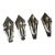 Vintage 1980s Jean-Marie Patois "Esotismo" Flatware Set - Service for 4 With Original Signed Pouches - 12 pcs For Sale