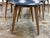 Blue Case Study Furniture Shell Spyder Base Side Chairs, Set of Six For Sale - Image 8 of 12